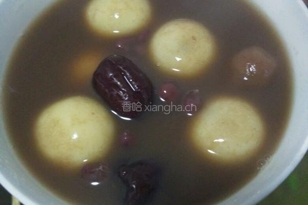 红枣红豆汤圆的做法图解5