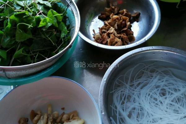 马蹄叶香菇粉丝油渣饺子的做法图解2
