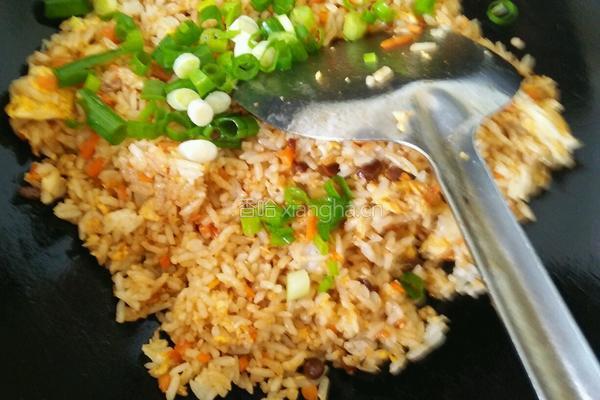 豆酱蛋炒饭的做法图解5