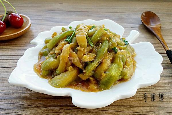 红烧茄条的做法图解8