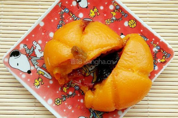 南瓜糯米团的做法图解14