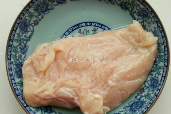 黄豆酱-香菇鸡肉酿豆腐的做法图解2