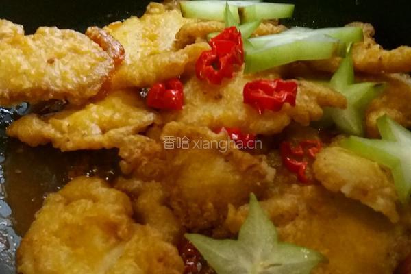 锅包龙利鱼的做法图解15