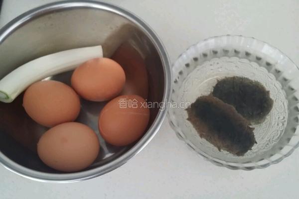 海参鸡蛋糕的做法图解1