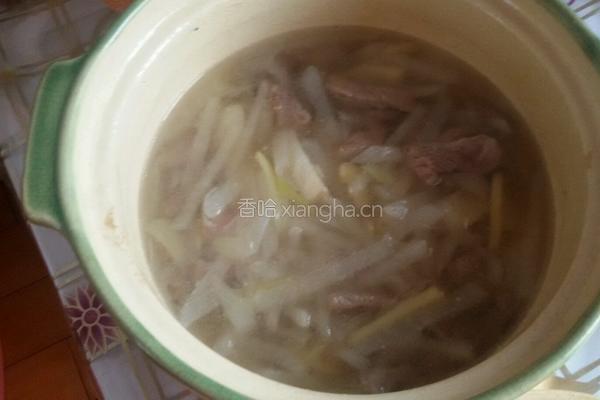 羊肉萝卜汤