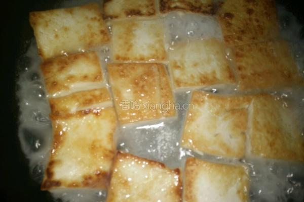 少油煎豆腐的做法图解7