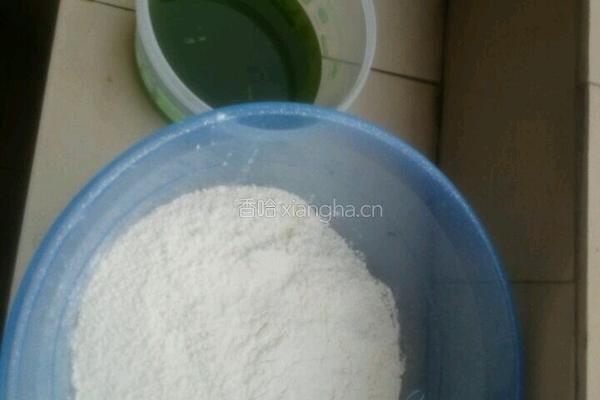 小麦草鲜肉饼的做法图解5