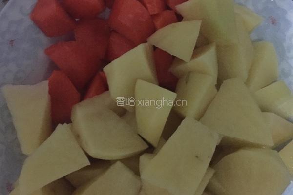 鸡块咖喱饭的做法图解2
