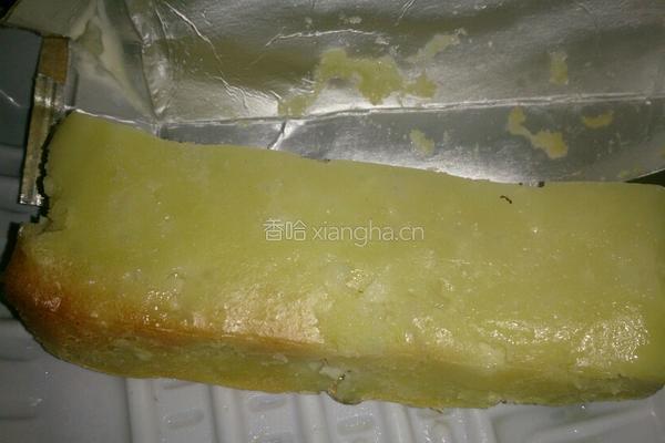 香蕉豆腐米蛋糕（冰淇淋奶黄）的做法图解7