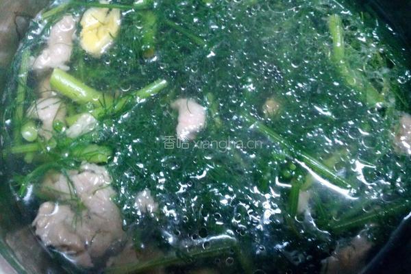 茴香瘦肉汤的做法图解7