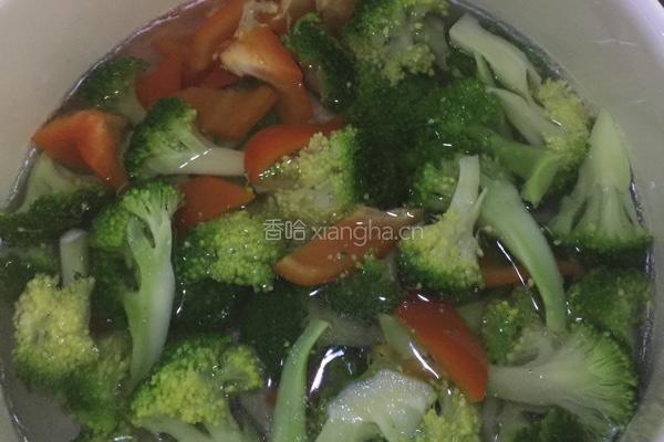 蚝油西蓝花的做法图解5