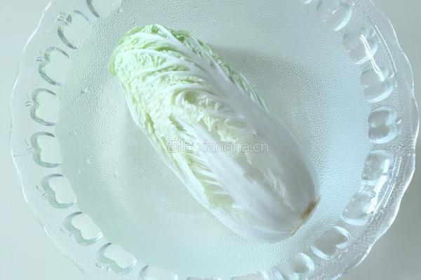 上汤娃娃菜的做法图解1
