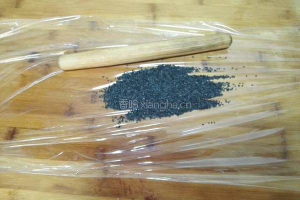 黑芝麻火红糍粑(自创)的做法图解4