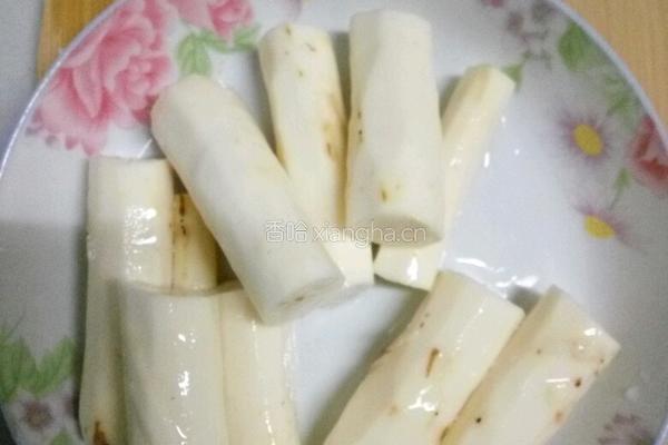 山药豆皮卷的做法图解1