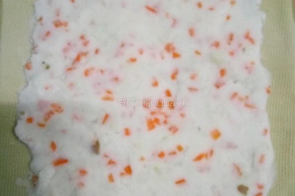 山药豆皮卷的做法图解7