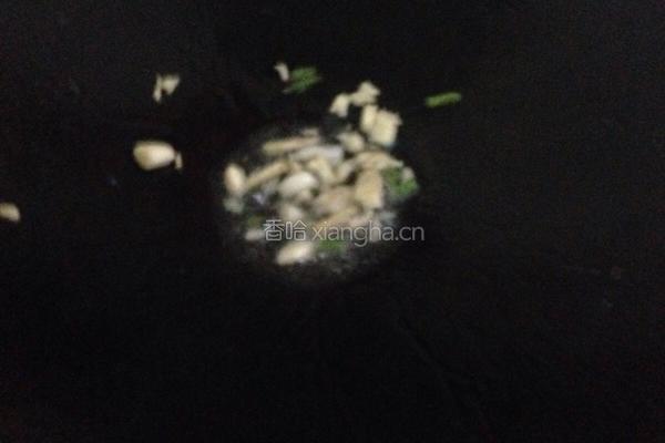 猪肉炒豆饼的做法图解3