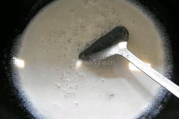 花生浆肉丸浓汤的做法图解4