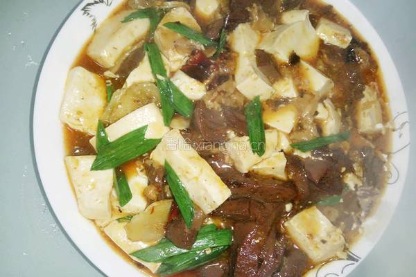 油渣猪红豆腐的做法图解9