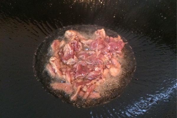 茭白肉丝的做法图解4
