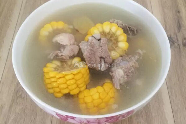 玉米排骨汤的做法图解8