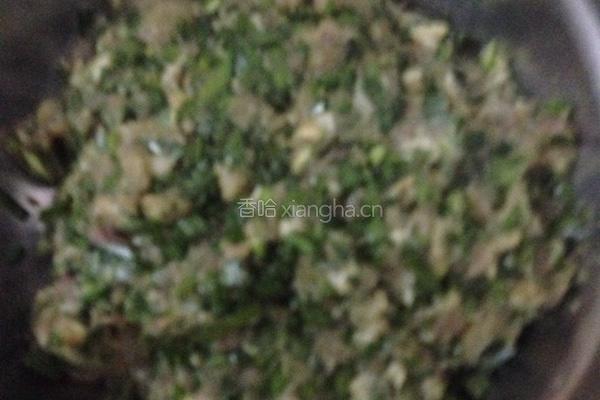 韭菜饺子，木耳饺子的做法图解3