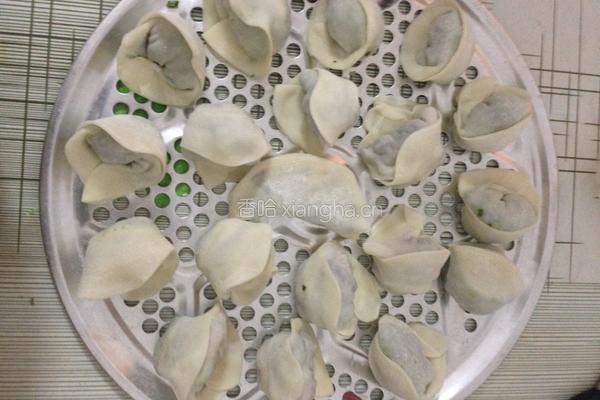 韭菜饺子，木耳饺子的做法图解6