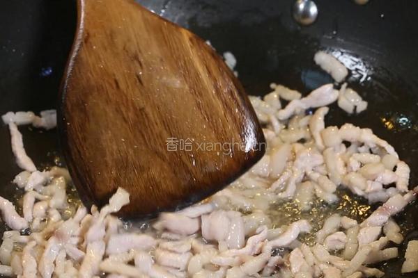 肉丝炒面的做法图解4