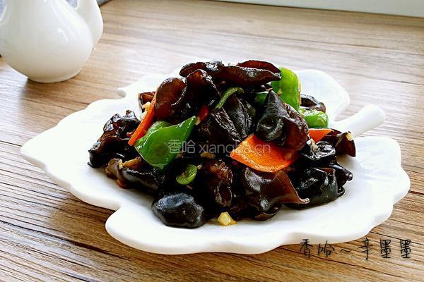 木耳炒肉的做法图解6