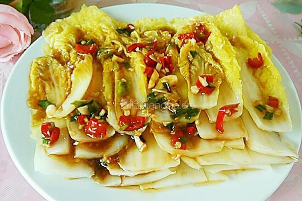 浇汁娃娃菜的做法图解8