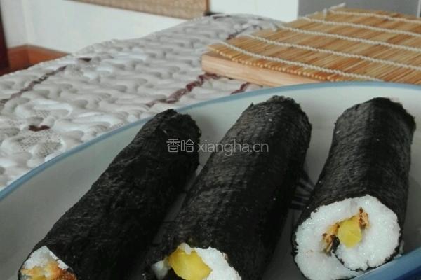 萝卜寿司卷的做法图解10