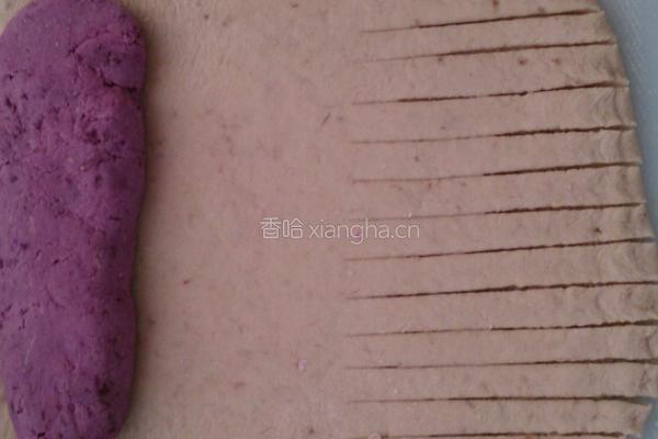 蕉薯金线虫面包的做法图解6