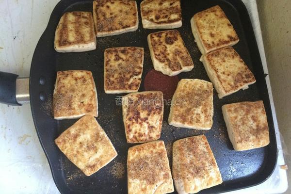 香煎豆腐的做法图解7