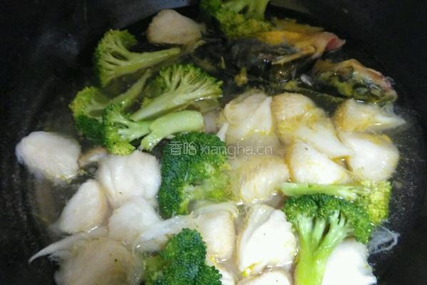 昂刺鱼烧猴头菇的做法图解4