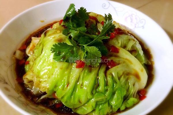 炝拌圆白菜的做法图解8
