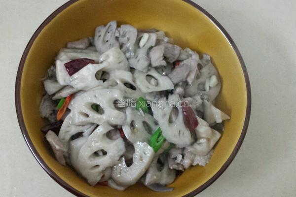 莲藕炒瘦肉