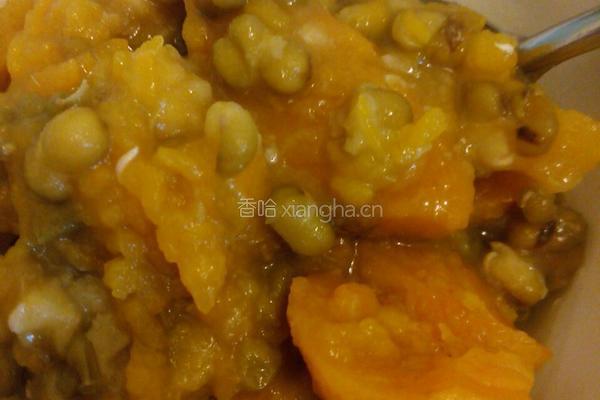 红薯绿豆沙的做法图解4