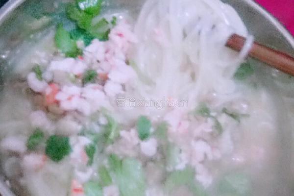 肉丁煮面条的做法图解5