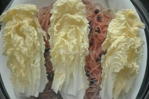 风味粉丝蒸娃娃菜的做法图解8