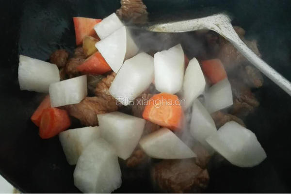 牛肉炖萝卜的做法图解7