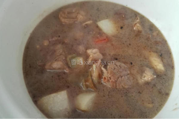 牛肉炖萝卜的做法图解9
