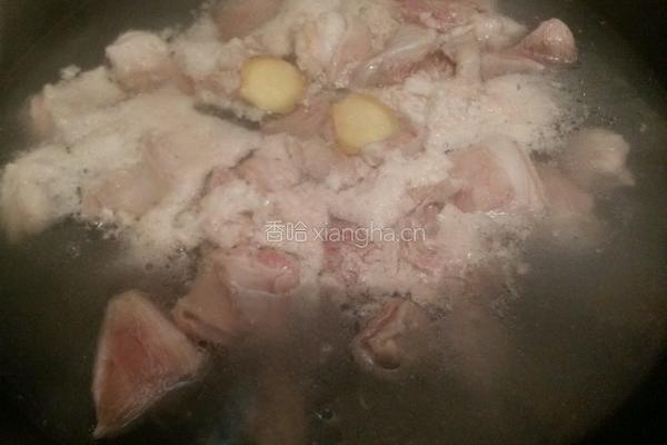 羊肉萝卜汤的做法图解2