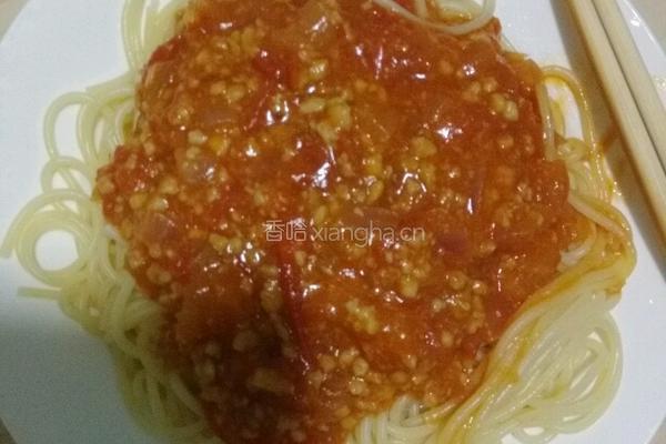 肉酱意大利面的做法图解6