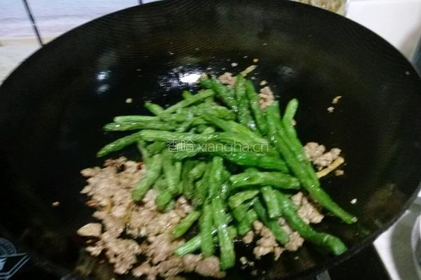 干煸四季豆的做法图解10