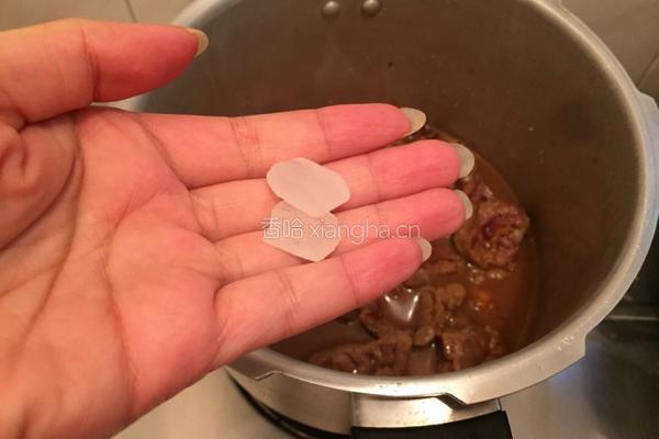 萝卜牛腱煲的做法图解9