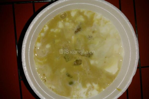 绿豆花布丁（舒芙蕾）的做法图解3