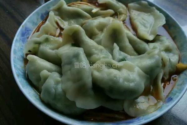 韭菜鸡蛋饺子的做法图解7