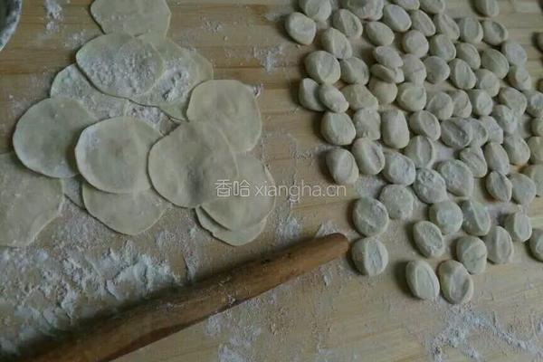 韭菜鸡蛋饺子的做法图解5