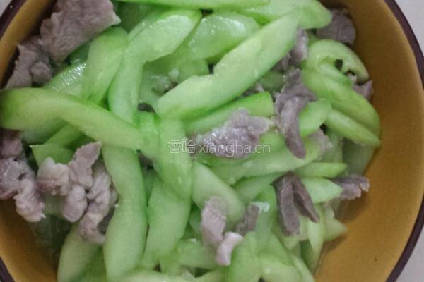黄瓜炒瘦肉的做法图解7