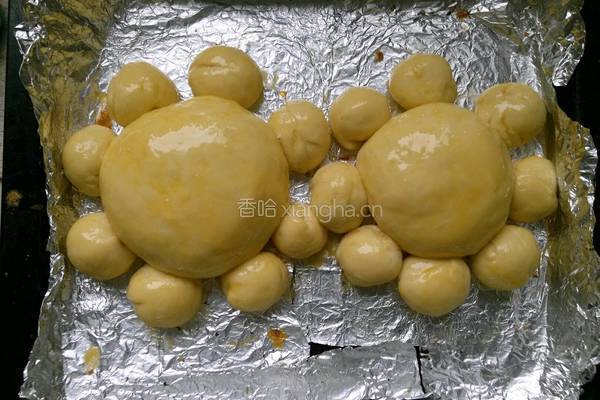 花朵笑脸面包的做法图解13