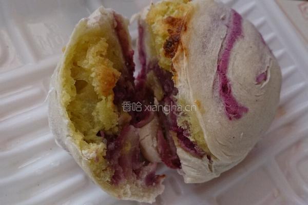 紫薯酥皮土司的做法图解9